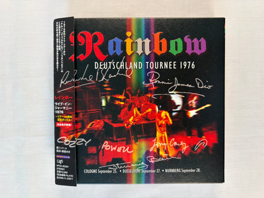 Rainbow Deutschland Tournee 1976 Live in Germany 6CD Box Set w/ OBI Purple Records VPCK 85354
