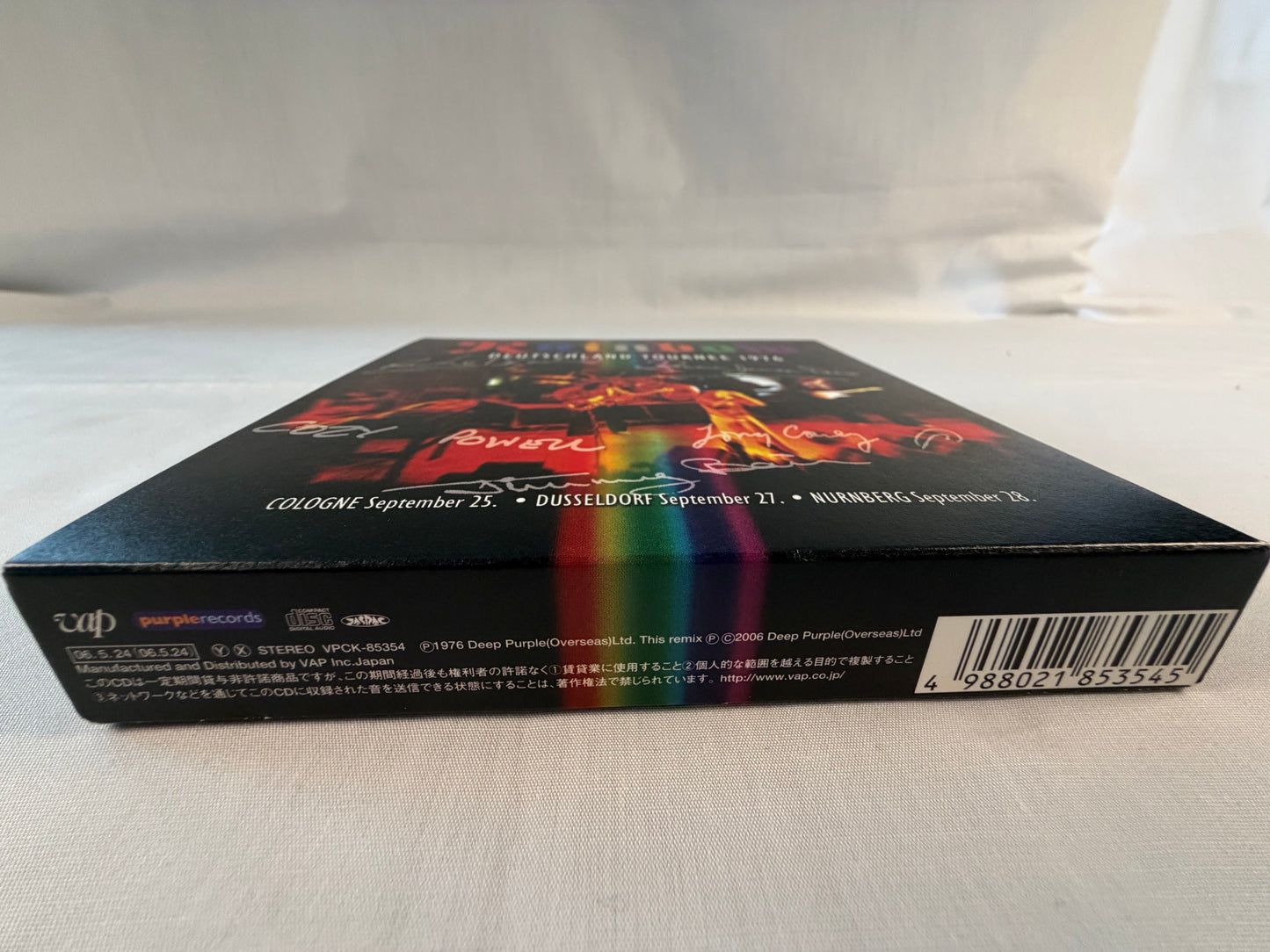 Rainbow Deutschland Tournee 1976 Live in Germany 6CD Box Set w/ OBI Purple Records VPCK 85354