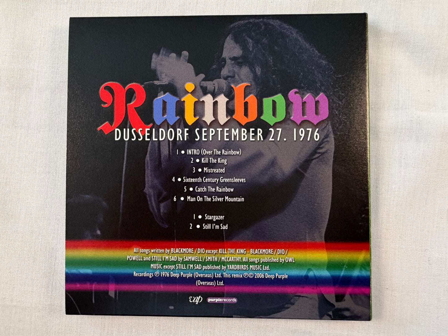 Rainbow Deutschland Tournee 1976 Live in Germany 6CD Box Set w/ OBI Purple Records VPCK 85354