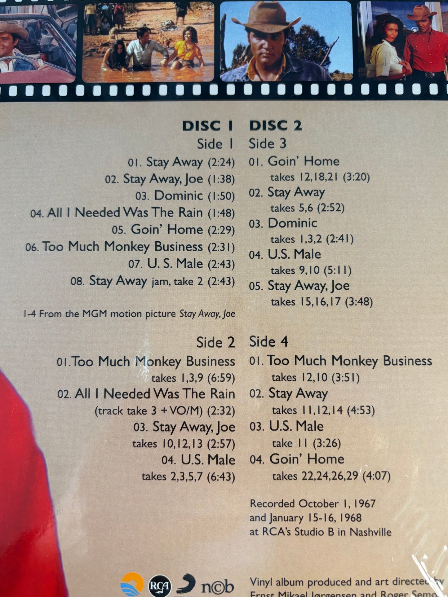 Elvis Presley Stay Away Joe 2014 FTD RCA Victor 2LP Factory Sealed 180 Gram Vinyl Follow That Dream