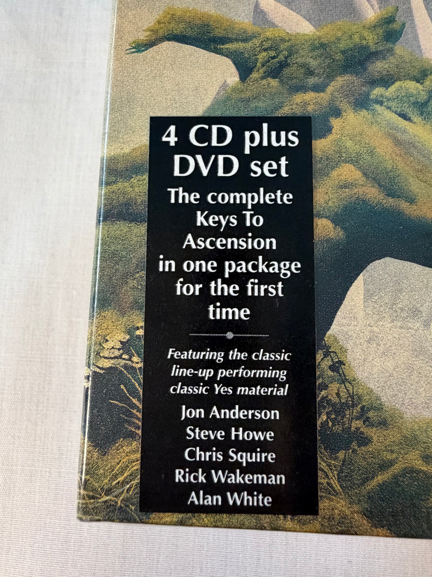 Yes Keys To Ascension 4CD DVD Complete Box Set Japan Sticker Sealed PRPCD067