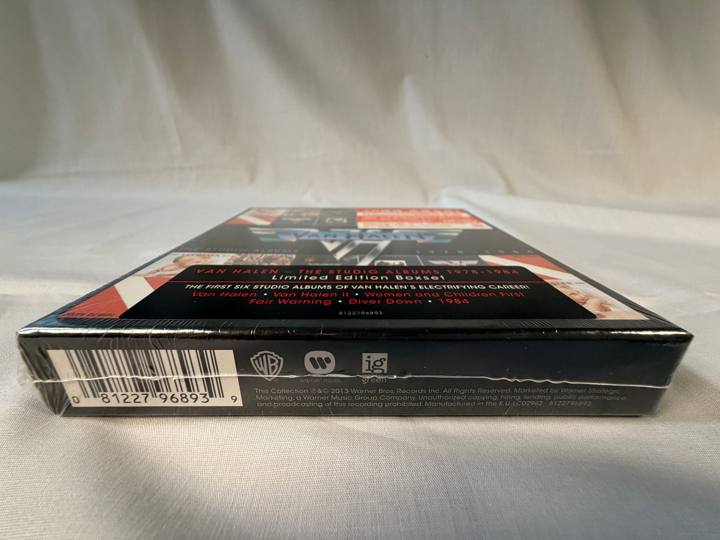 Van Halen The Studio Albums 1978-1984 6CD Limited Box Set Factory Sealed w/ Japan Import Sticker