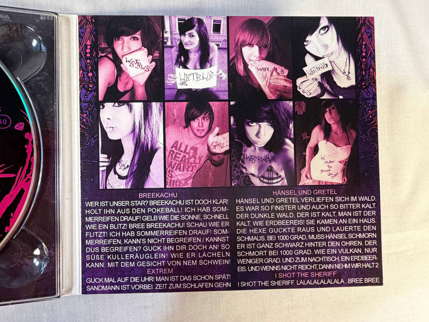 We Butter The Bread With Butter 2 CD Set Redfield Records Digipak Das Monster aus dem Schrank