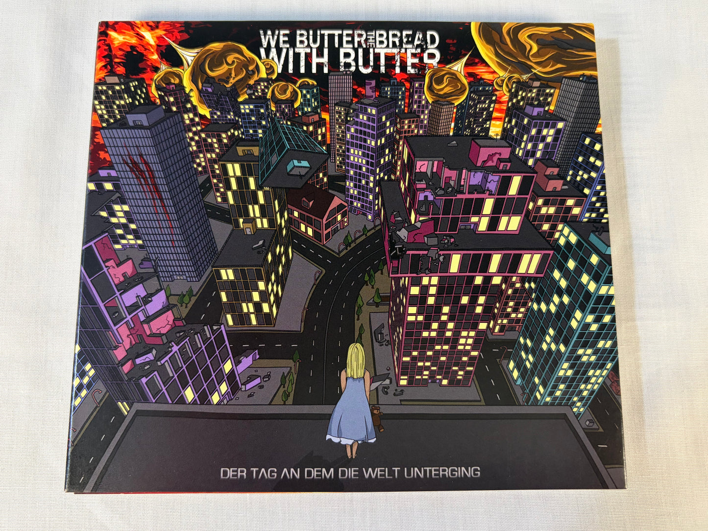 We Butter The Bread With Butter 2 CD Set Redfield Records Digipak Das Monster aus dem Schrank