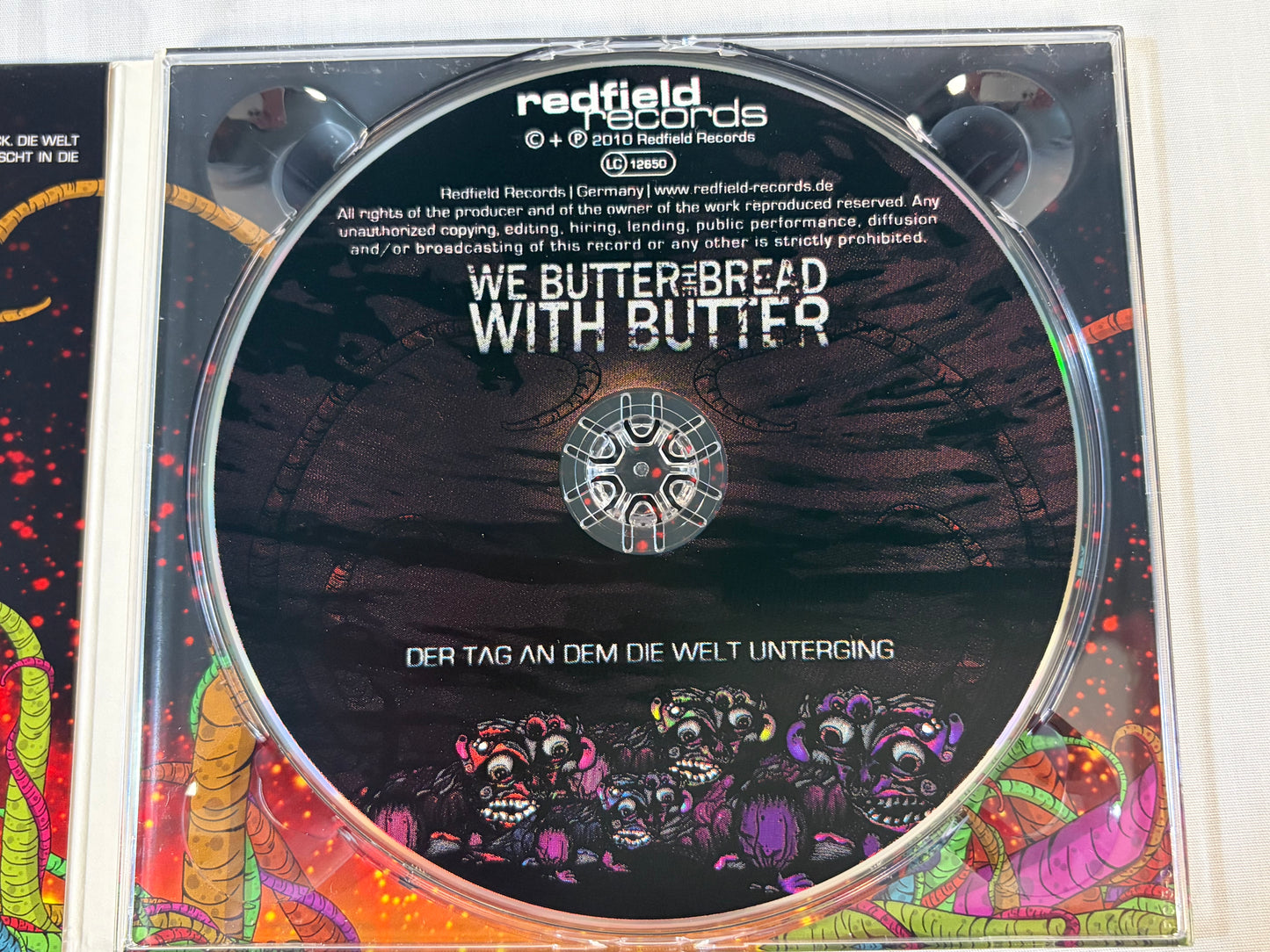 We Butter The Bread With Butter 2 CD Set Redfield Records Digipak Das Monster aus dem Schrank