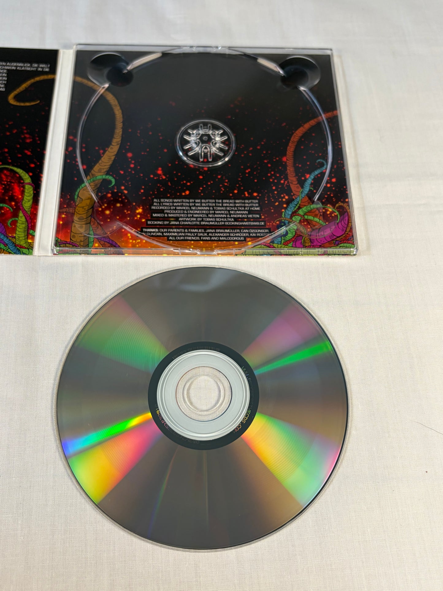 We Butter The Bread With Butter 2 CD Set Redfield Records Digipak Das Monster aus dem Schrank