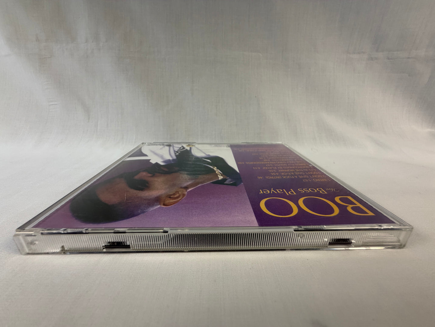Boo The Boss Player Boss Player 1996 US Original CD BDE 1001 G-Rap Mississippi Black Diamond