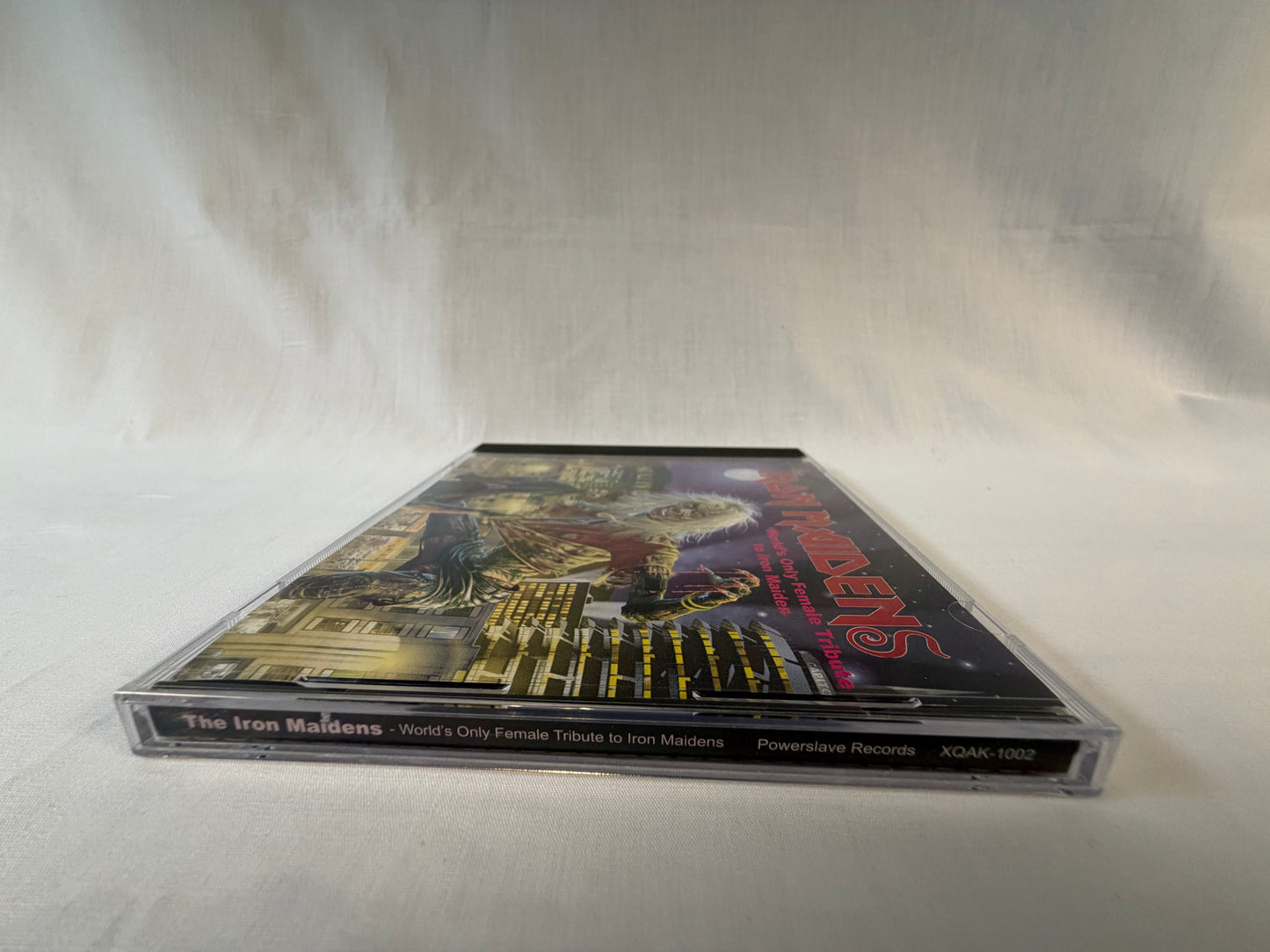 The Iron Maidens Tribute Japan Edition CD w/ OBI Powerslave XQAK-1002 Bonus Tracks Heavy Metal