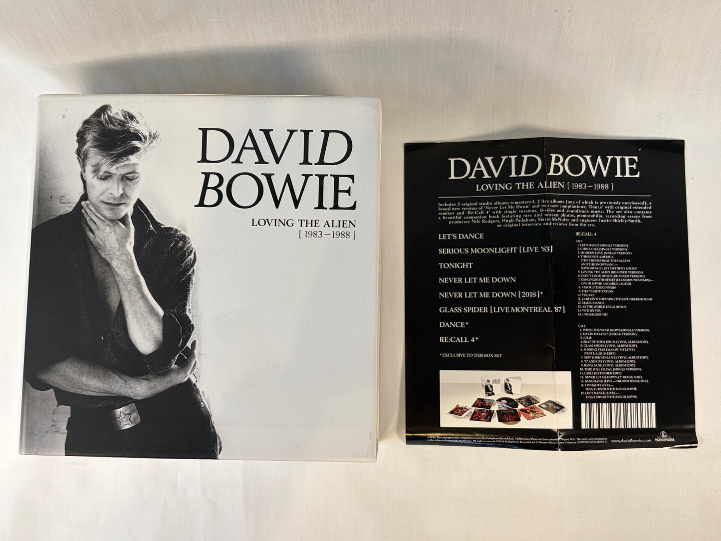 David Bowie Loving the Alien 1983-1988 11CD Deluxe Box Set Parlophone 2018 Remastered Studio Albums