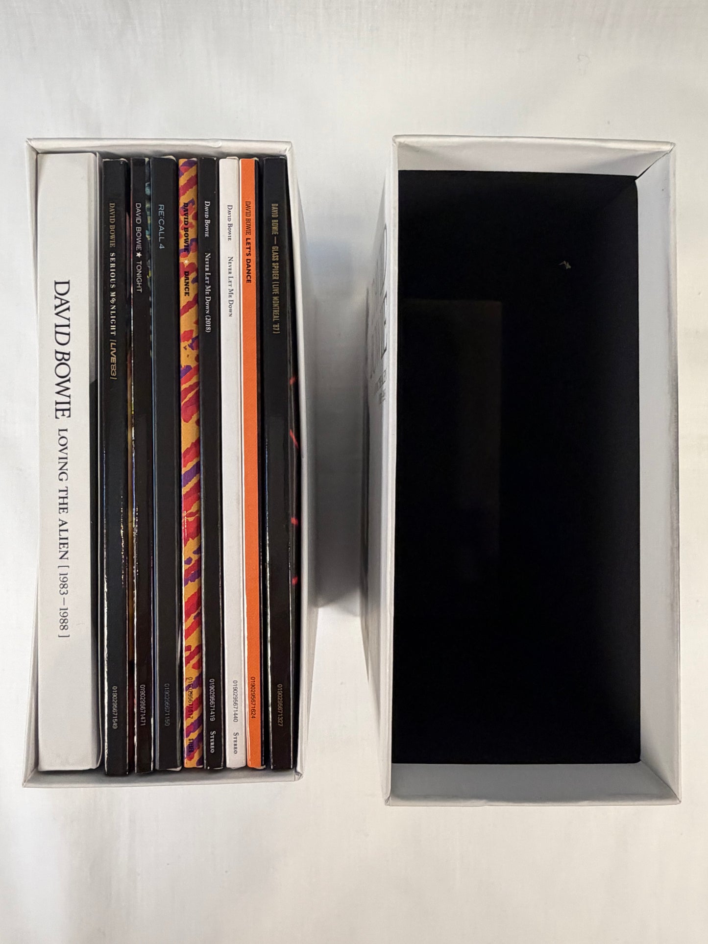 David Bowie Loving the Alien 1983-1988 11CD Deluxe Box Set Parlophone 2018 Remastered Studio Albums