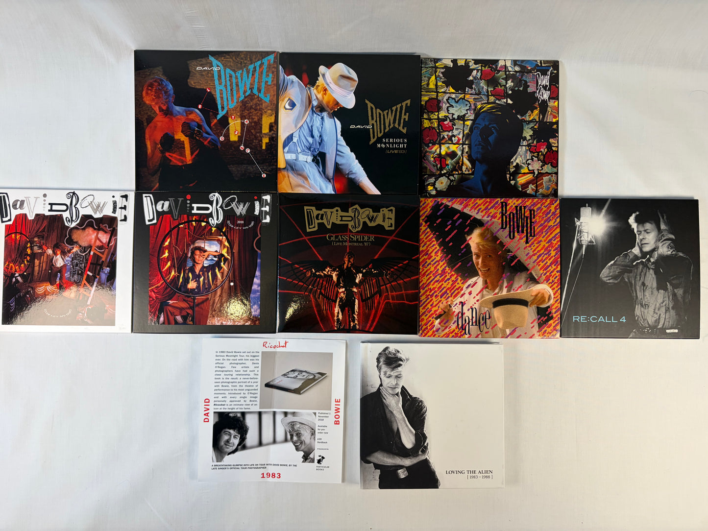 David Bowie Loving the Alien 1983-1988 11CD Deluxe Box Set Parlophone 2018 Remastered Studio Albums