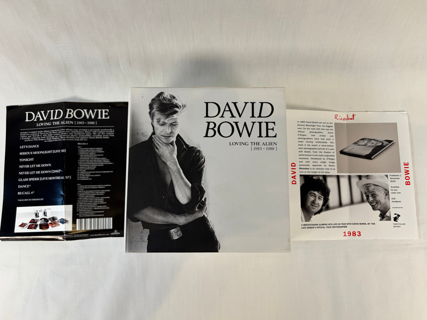 David Bowie Loving the Alien 1983-1988 11CD Deluxe Box Set Parlophone 2018 Remastered Studio Albums