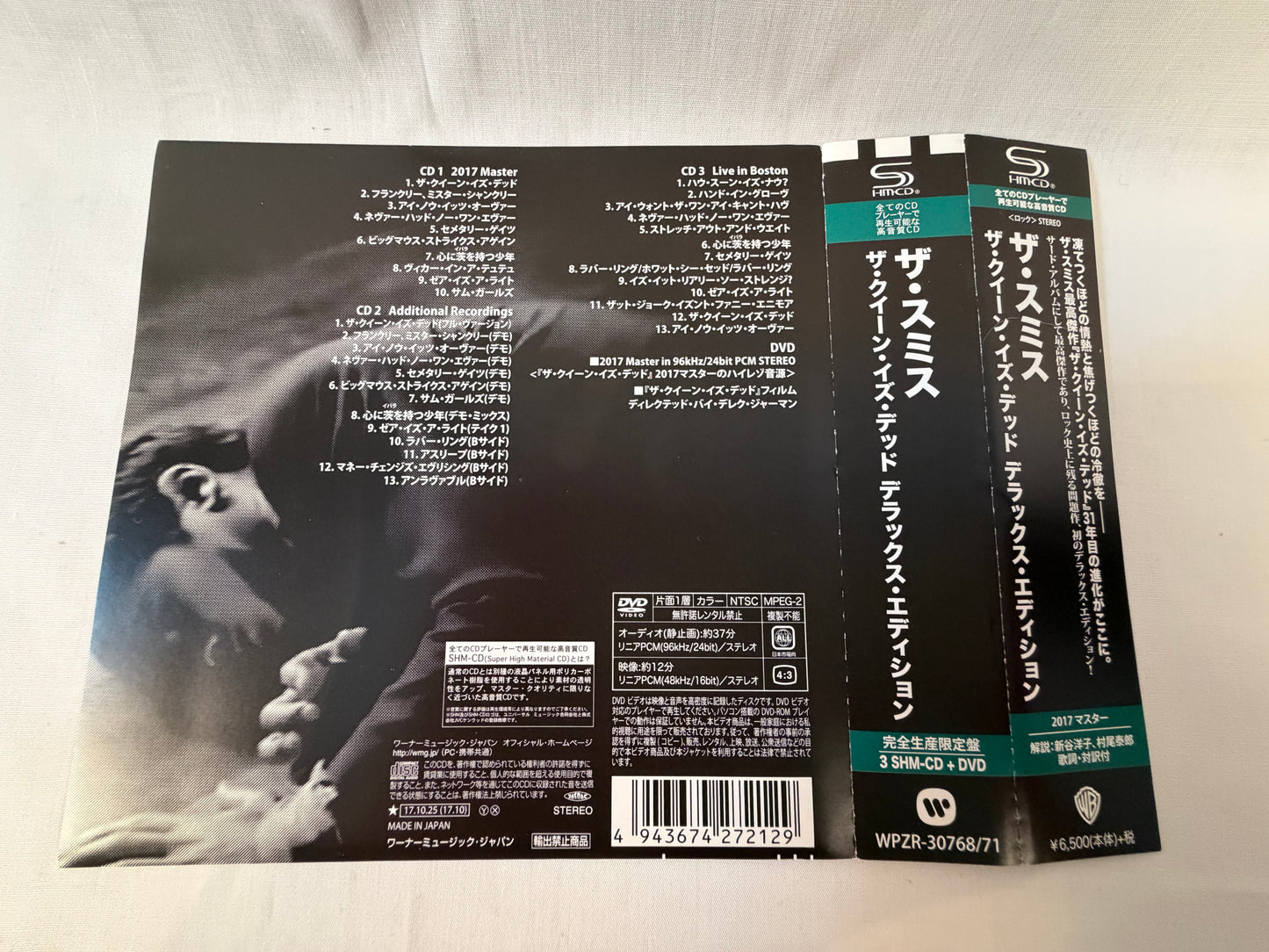 The Smiths The Queen Is Dead Deluxe Edition Box Set 2017 3SHM-CD DVD Japan Edition w/ OBI
