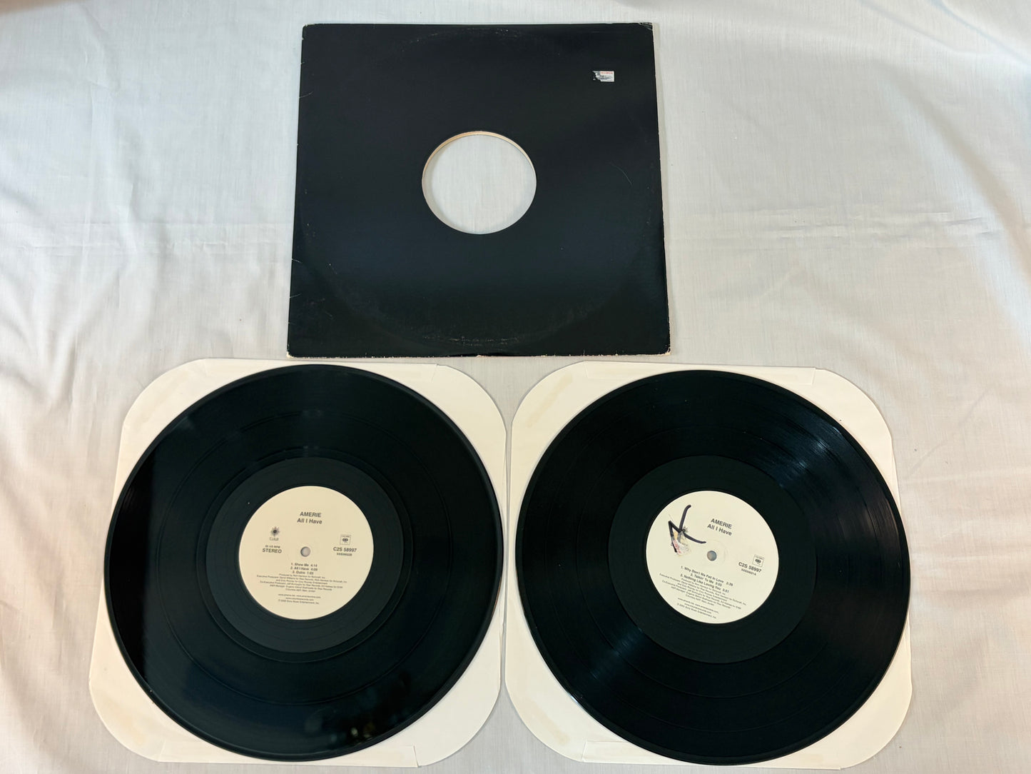 Amerie All I Have US Promo 2LP Vinyl Columbia C2S 58997 Rare RNB 2002