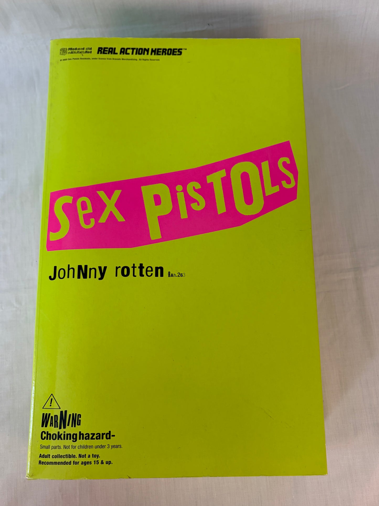 Medicom Toy RAH Sex Pistols Johnny Rotten Sid Vicious 1:6 Figure Set Japan Release
