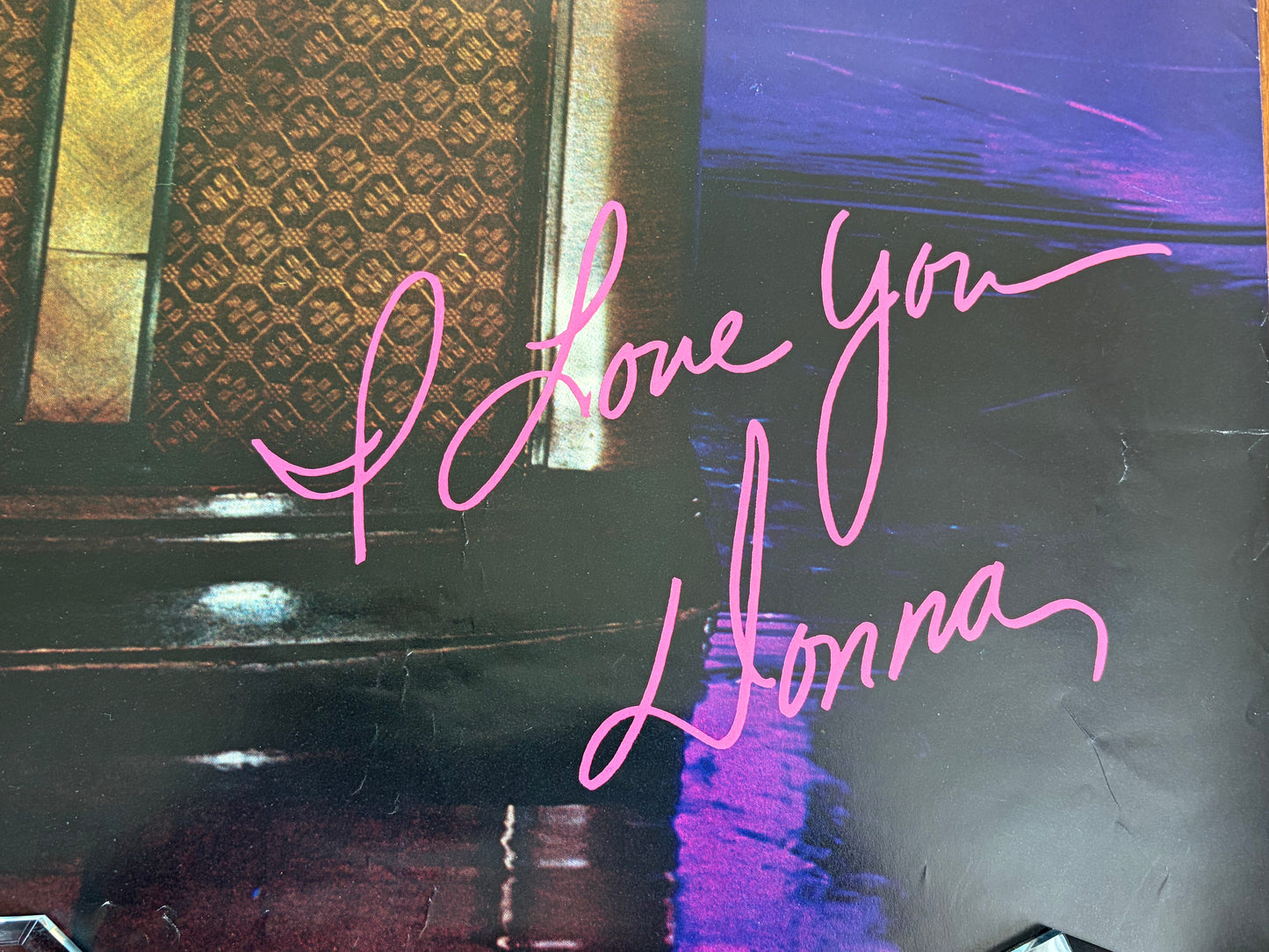 Donna Summer I Love You Original Japan Promo Poster 1979 Victor Casablanca Official Music Memorabilia