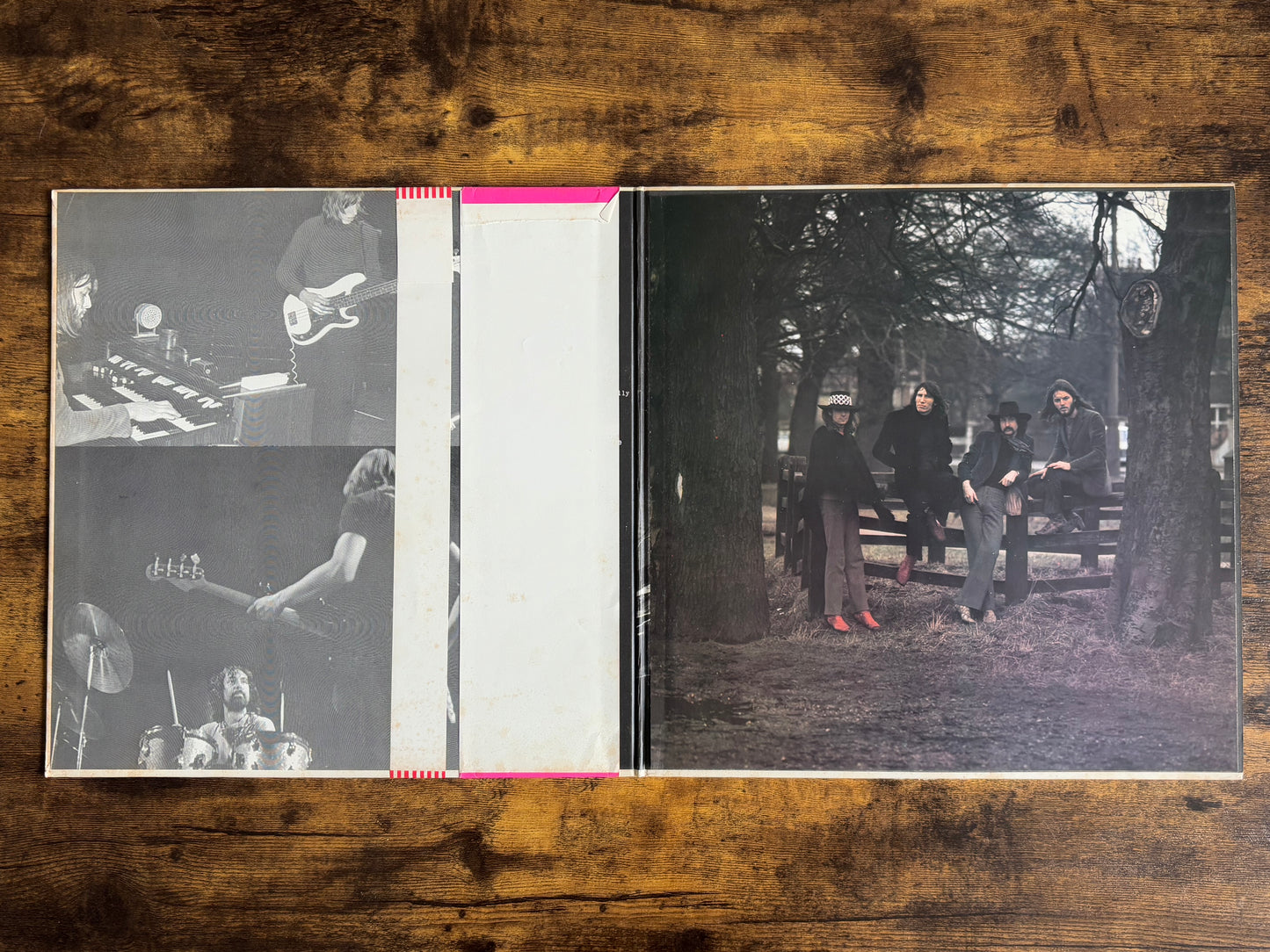 Pink Floyd Relics Vinyl LP Record Red Wax EMI Odeon OP-80261 Japan w/ OBI & Poster