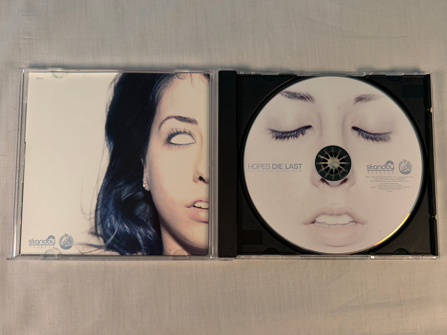 Hopes Die Last Your Face Down Now Japan Edition CD w/ OBI Garimpeiro Records Bonus Tracks