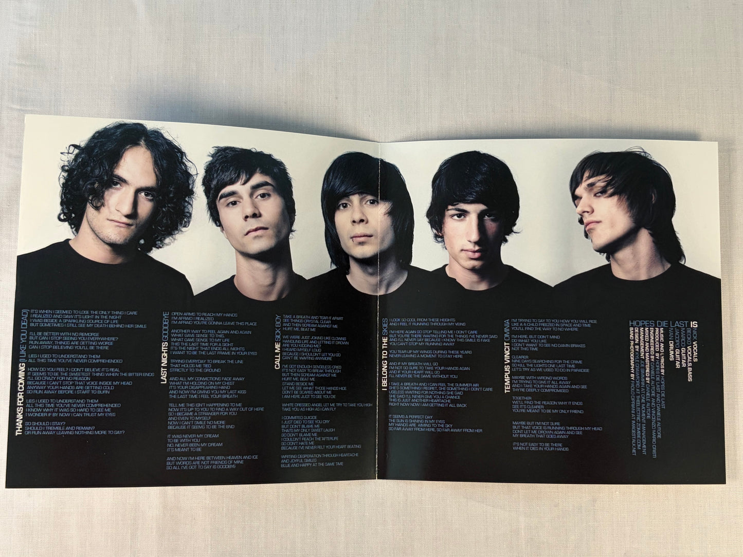 Hopes Die Last Your Face Down Now Japan Edition CD w/ OBI Garimpeiro Records Bonus Tracks