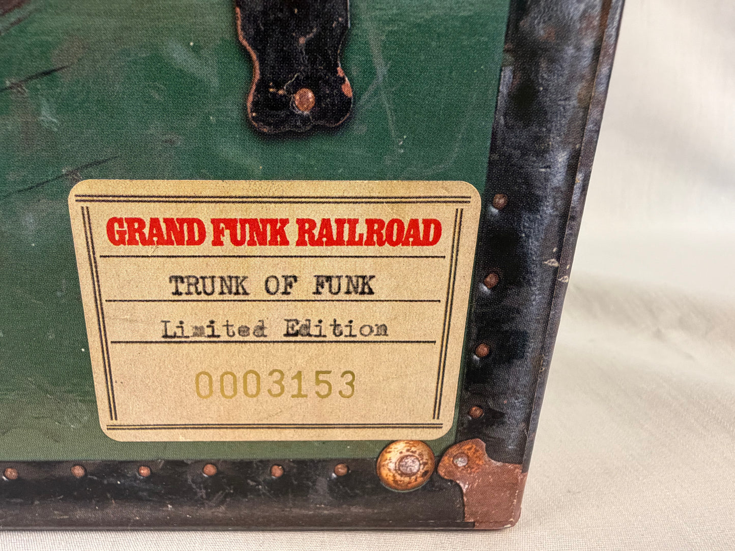Grand Funk Railroad Trunk of Funk 12CD Complete Limited Box Set Remastered with 3D Glasses Pick