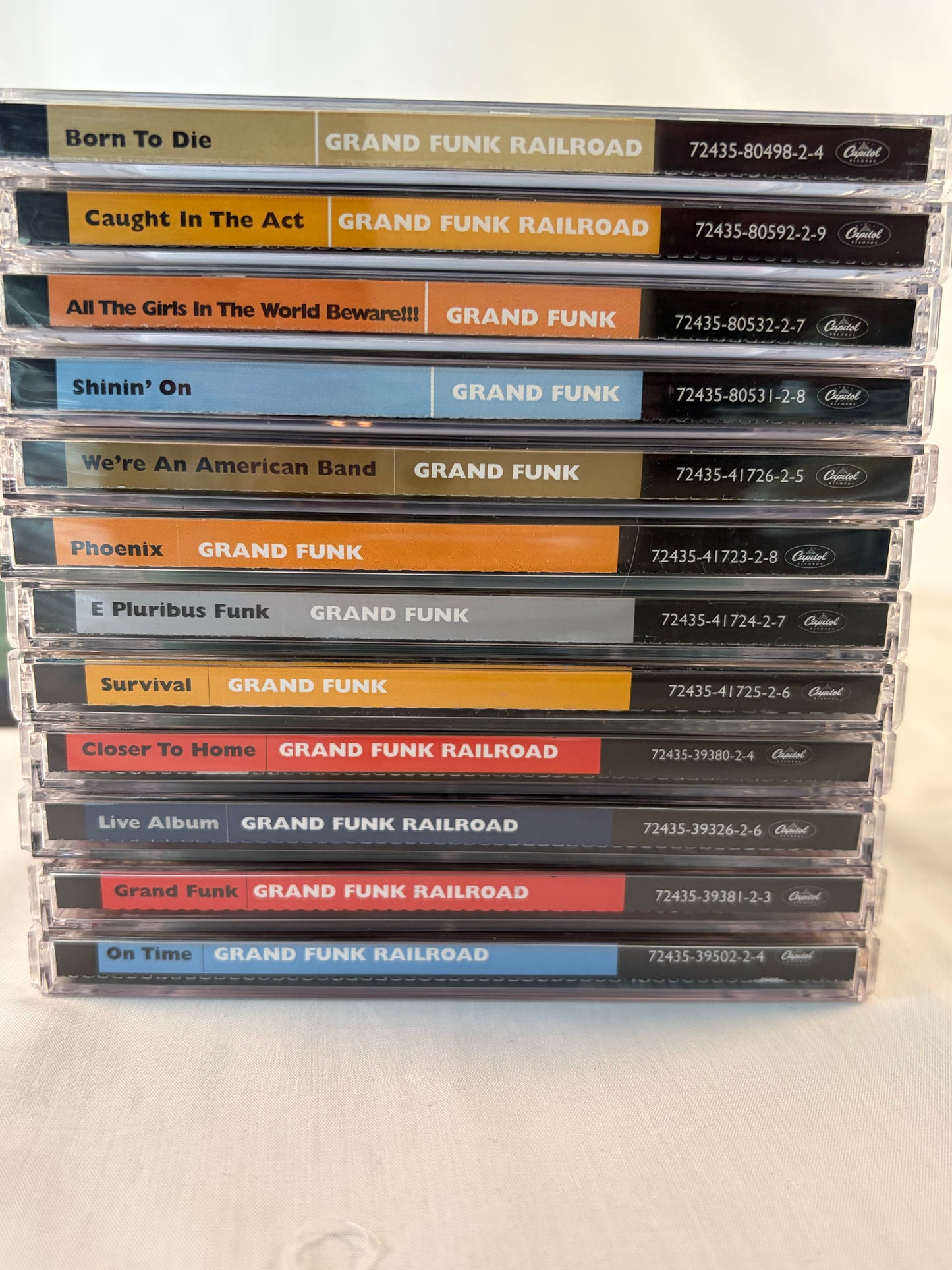 Grand Funk Railroad Trunk of Funk 12CD Complete Limited Box Set Remastered with 3D Glasses Pick