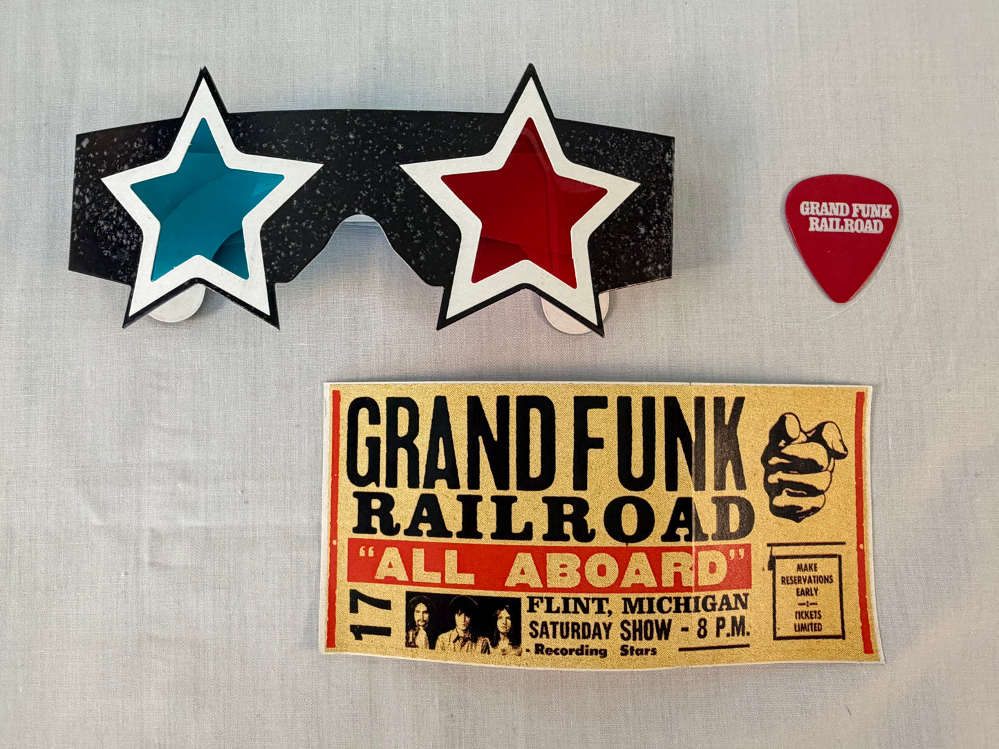 Grand Funk Railroad Trunk of Funk 12CD Complete Limited Box Set Remastered with 3D Glasses Pick