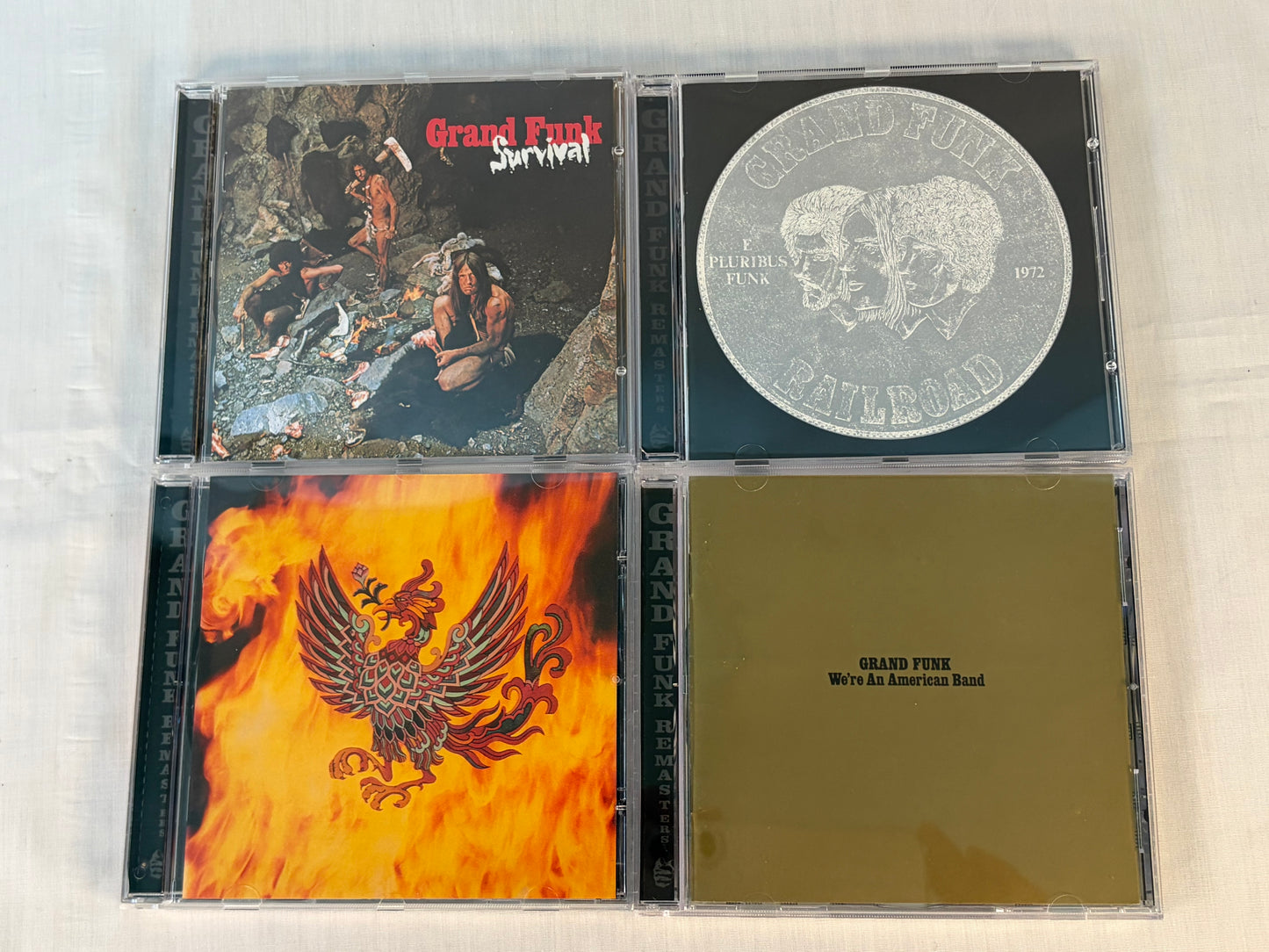 Grand Funk Railroad Trunk of Funk 12CD Complete Limited Box Set Remastered with 3D Glasses Pick