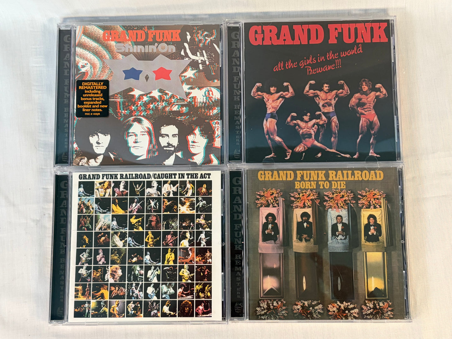 Grand Funk Railroad Trunk of Funk 12CD Complete Limited Box Set Remastered with 3D Glasses Pick