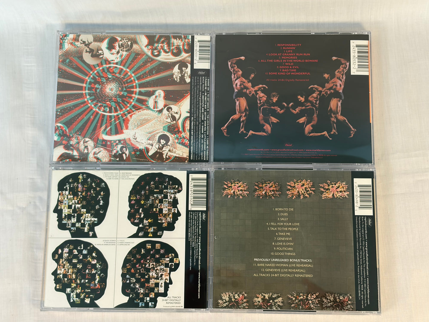 Grand Funk Railroad Trunk of Funk 12CD Complete Limited Box Set Remastered with 3D Glasses Pick