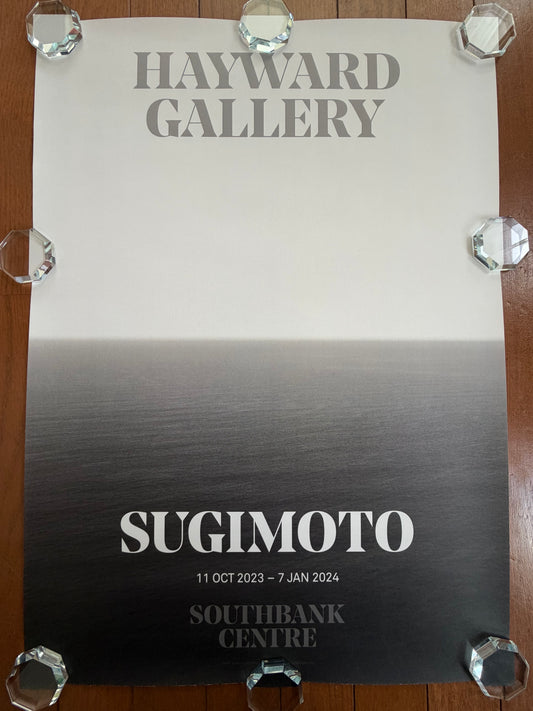 Hiroshi Sugimoto Exhibition Poster Hayward Gallery London 2023 East China Sea Monochrome Photography