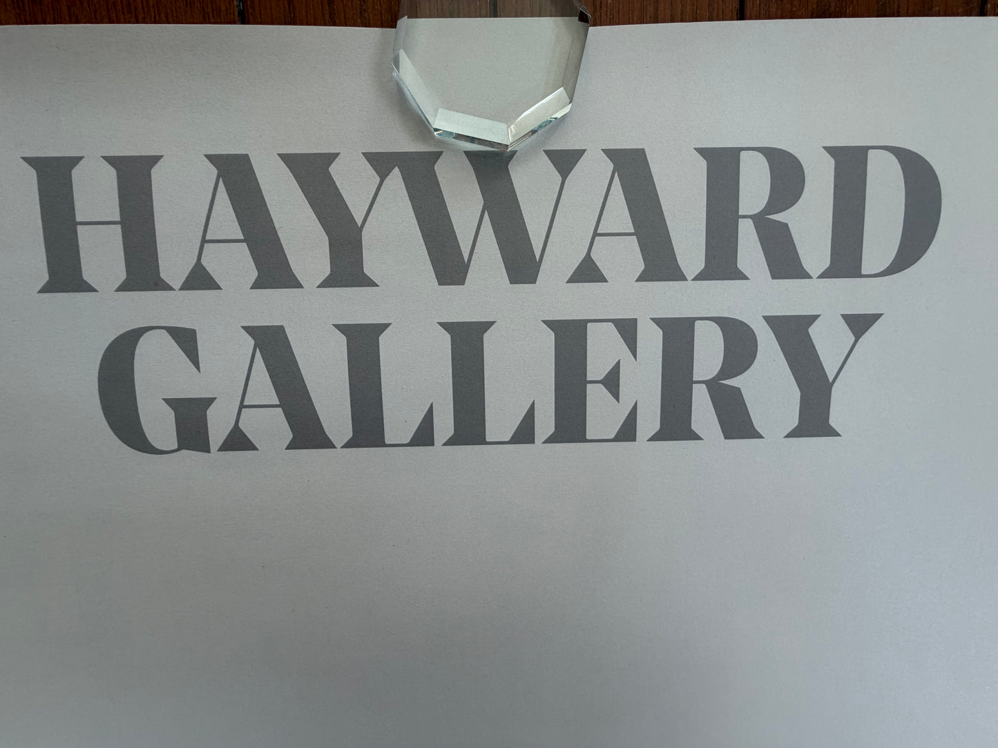 Hiroshi Sugimoto Exhibition Poster Hayward Gallery London 2023 East China Sea Monochrome Photography