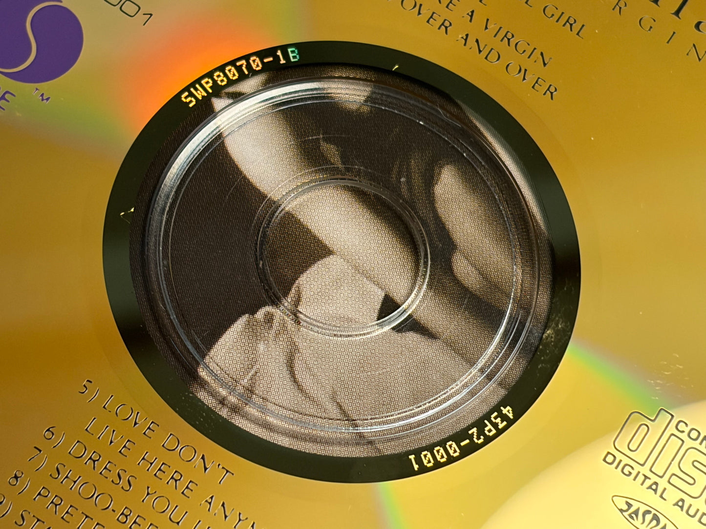 Madonna Like a Virgin 43P2-0001 Japan 24K Gold CD w/ OBI 1988 Sire Original Series First Pressing