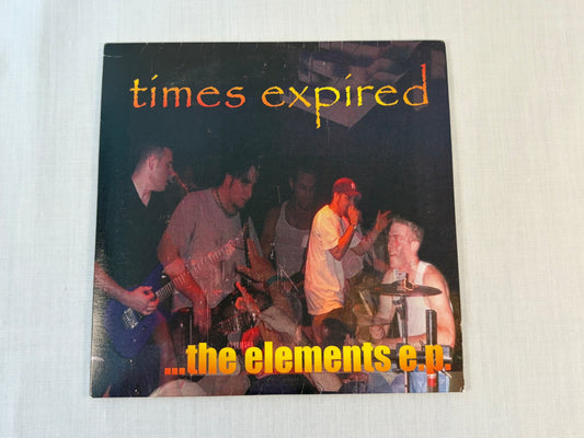 Times Expired The Elements E.P. 2001 Original Rapcore Nu Metal CD Independent Hardcore