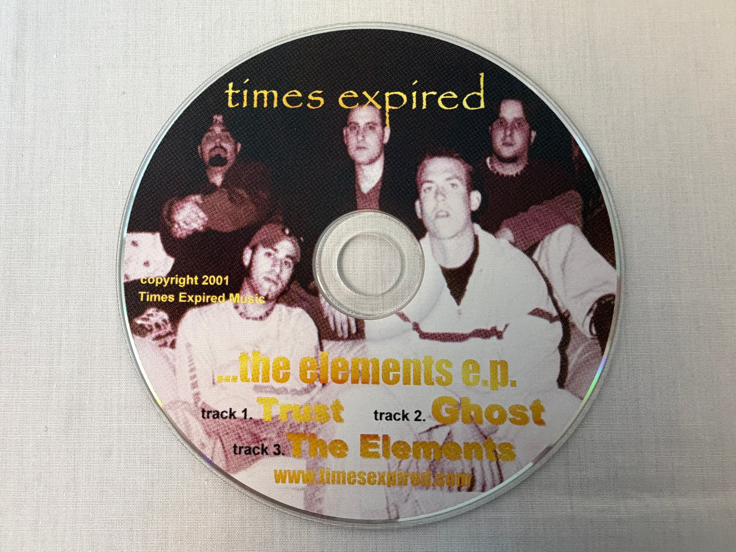 Times Expired The Elements E.P. 2001 Original Rapcore Nu Metal CD Independent Hardcore