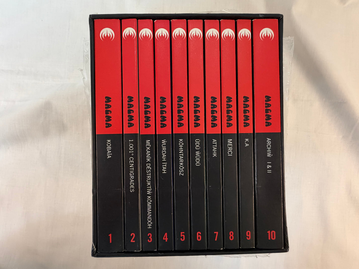 Magma Studio Zund 40 Ans Evolution 2008 12CD Box Set Seventh Records Limited Edition Anniversary