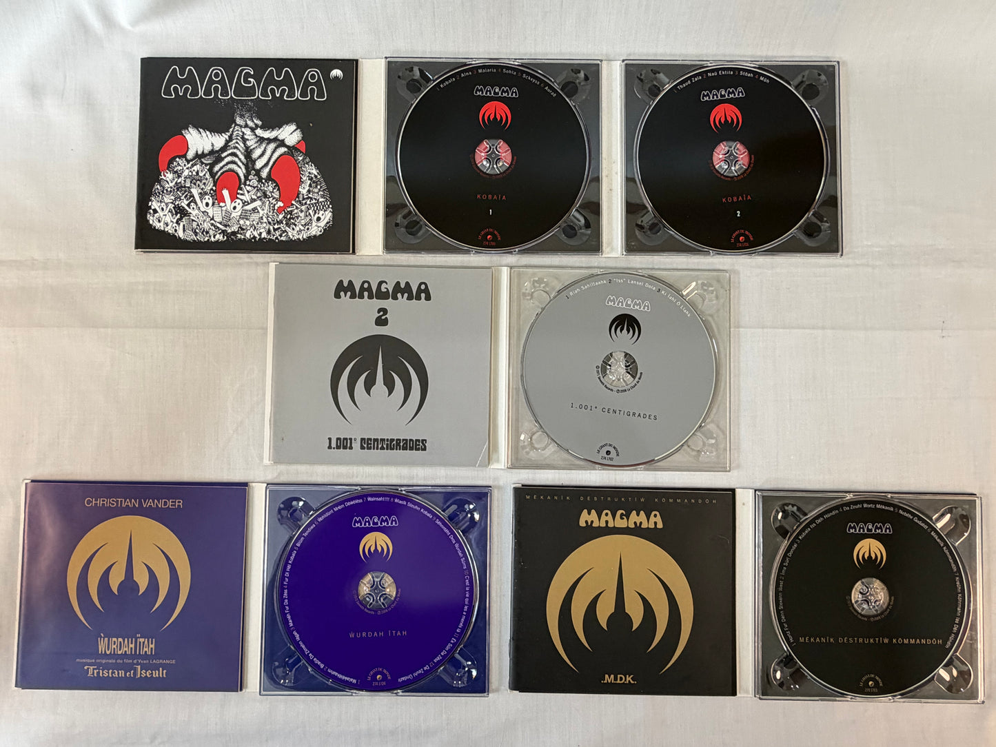 Magma Studio Zund 40 Ans Evolution 2008 12CD Box Set Seventh Records Limited Edition Anniversary