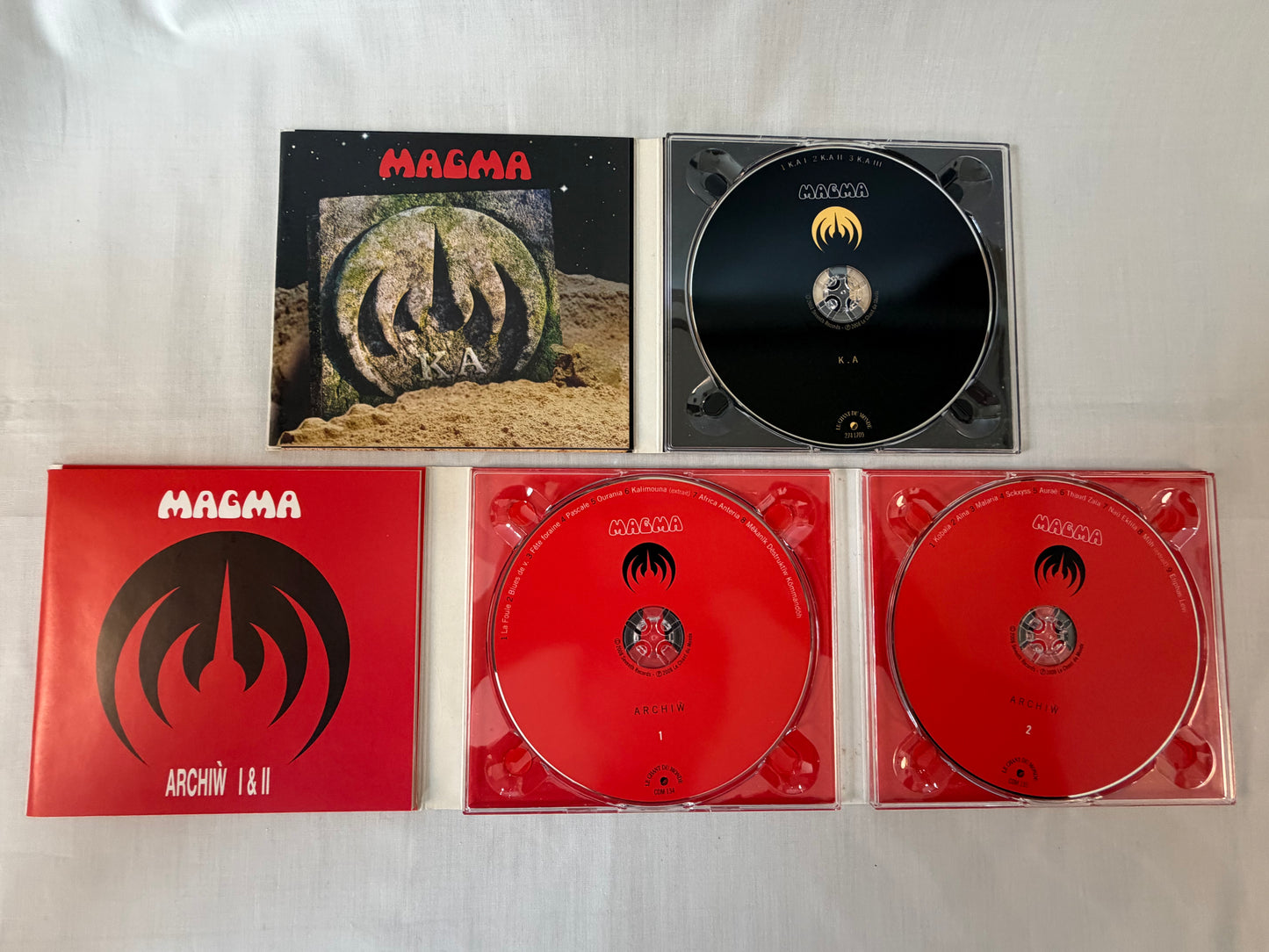Magma Studio Zund 40 Ans Evolution 2008 12CD Box Set Seventh Records Limited Edition Anniversary