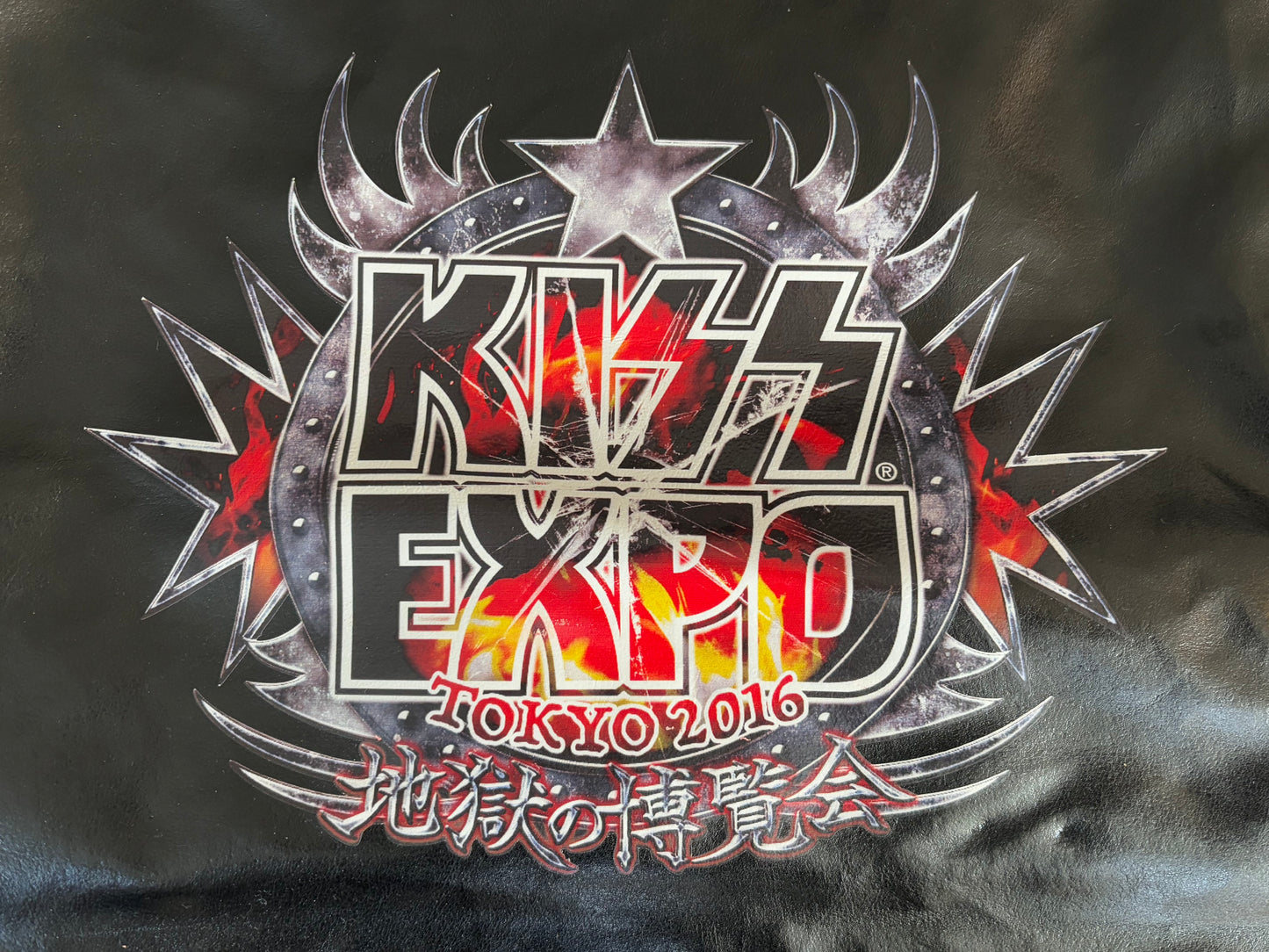 KISS Tote Bag EXPO TOKYO 2016 Jigoku-no Hell's Exhibition Limited Edition Faux Leather