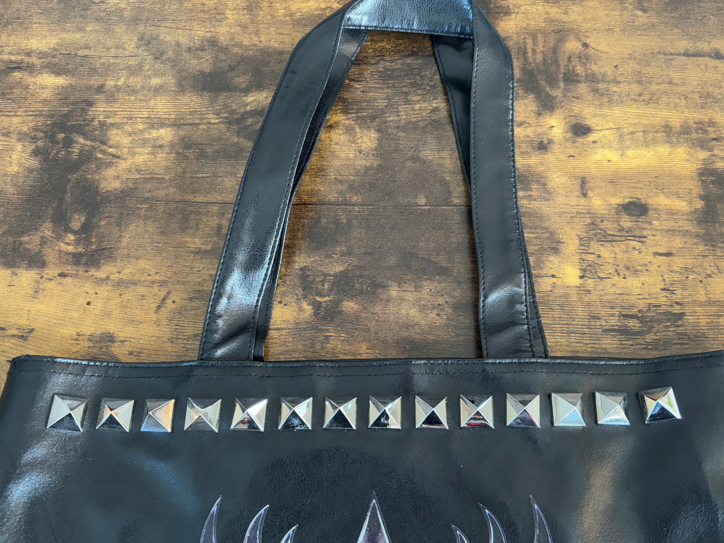 KISS Tote Bag EXPO TOKYO 2016 Jigoku-no Hell's Exhibition Limited Edition Faux Leather