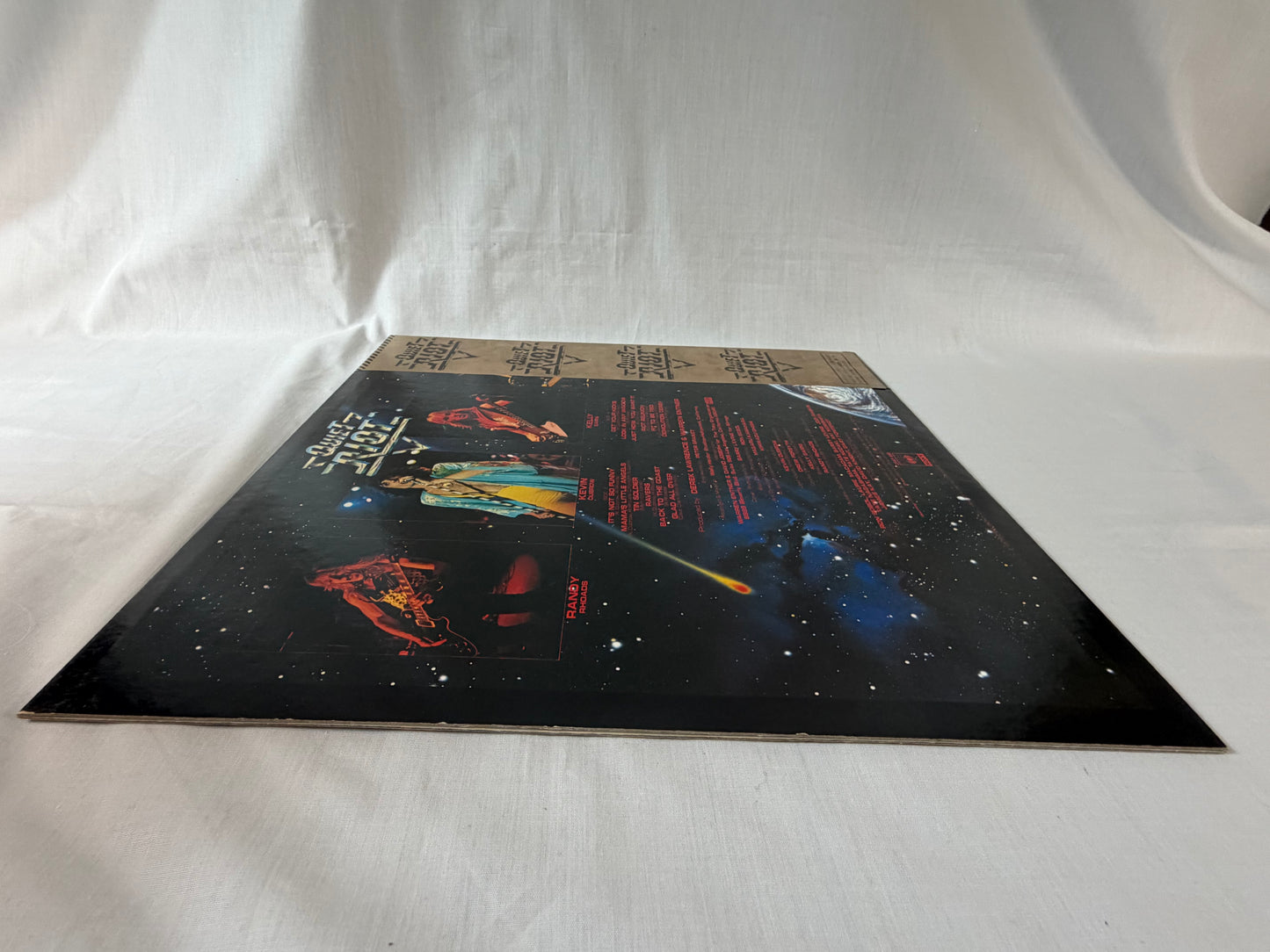 Quiet Riot LP Vinyl Japan 1978 CBS Sony 25AP880 w/ OBI