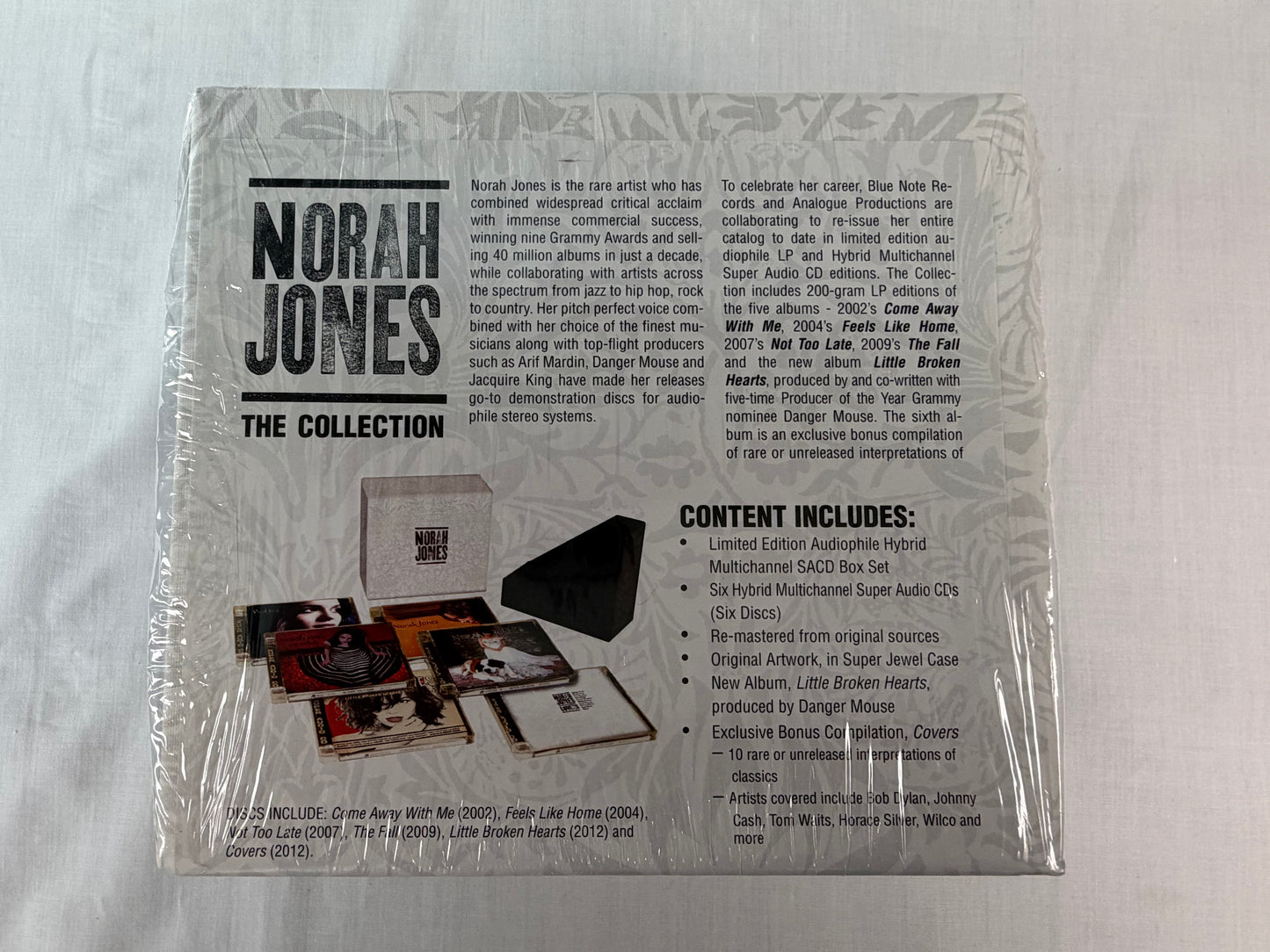 Norah Jones The Collection 6 SACD Hybrid Box Set Analogue Productions Audiophile Reissue