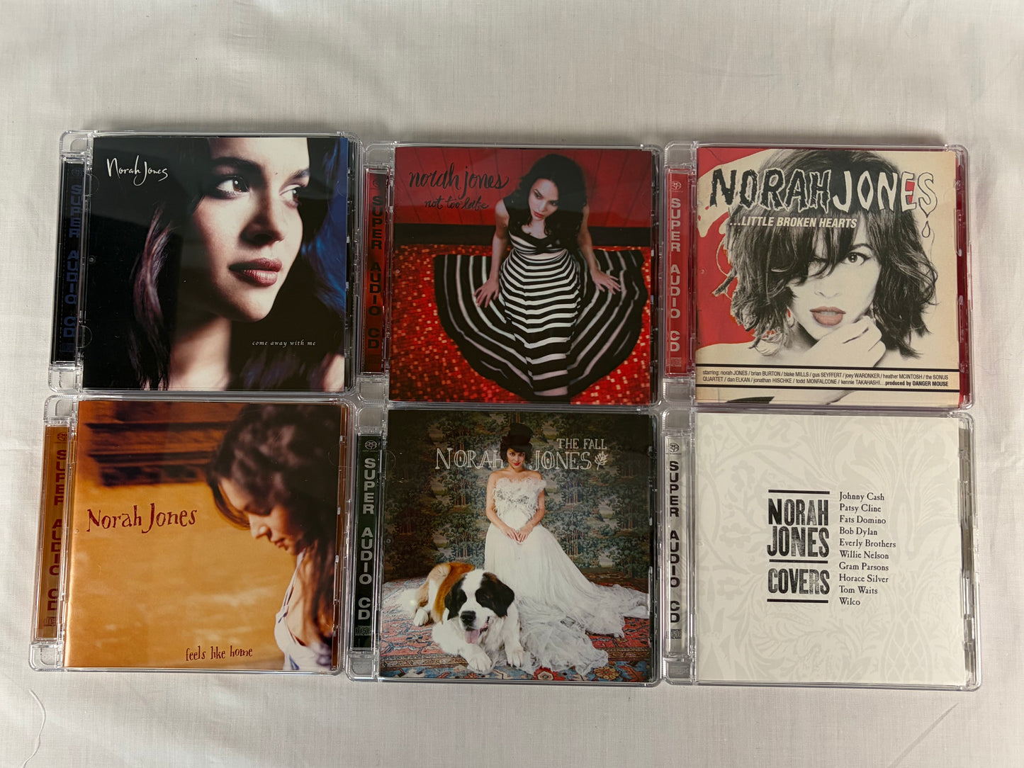 Norah Jones The Collection 6 SACD Hybrid Box Set Analogue Productions Audiophile Reissue