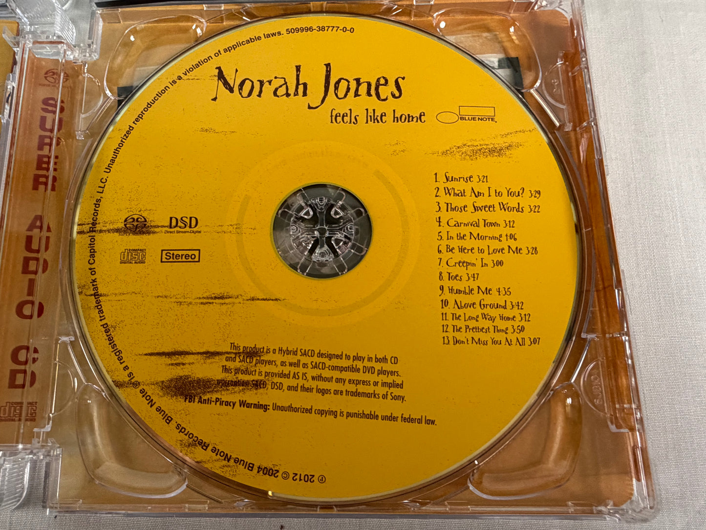 Norah Jones The Collection 6 SACD Hybrid Box Set Analogue Productions Audiophile Reissue
