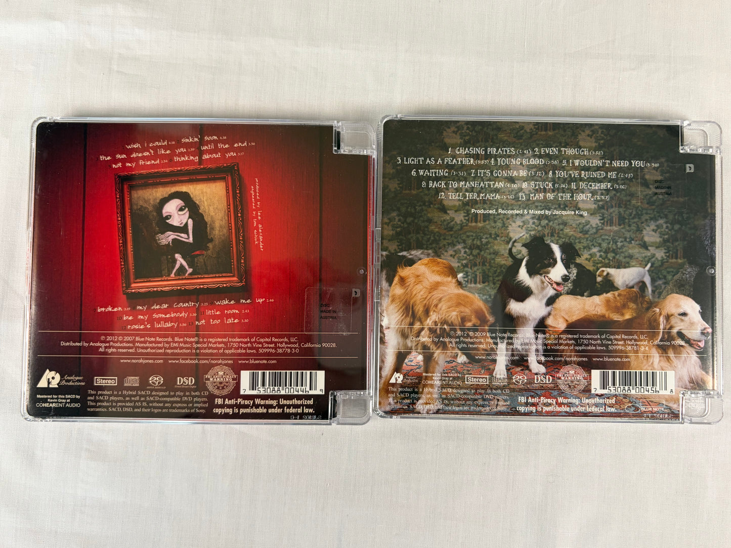Norah Jones The Collection 6 SACD Hybrid Box Set Analogue Productions Audiophile Reissue
