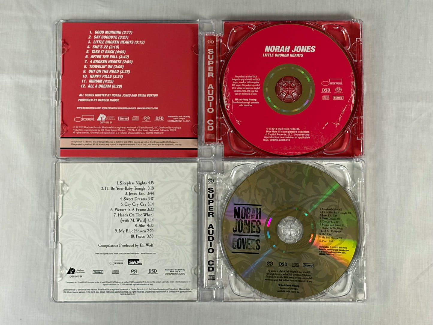 Norah Jones The Collection 6 SACD Hybrid Box Set Analogue Productions Audiophile Reissue
