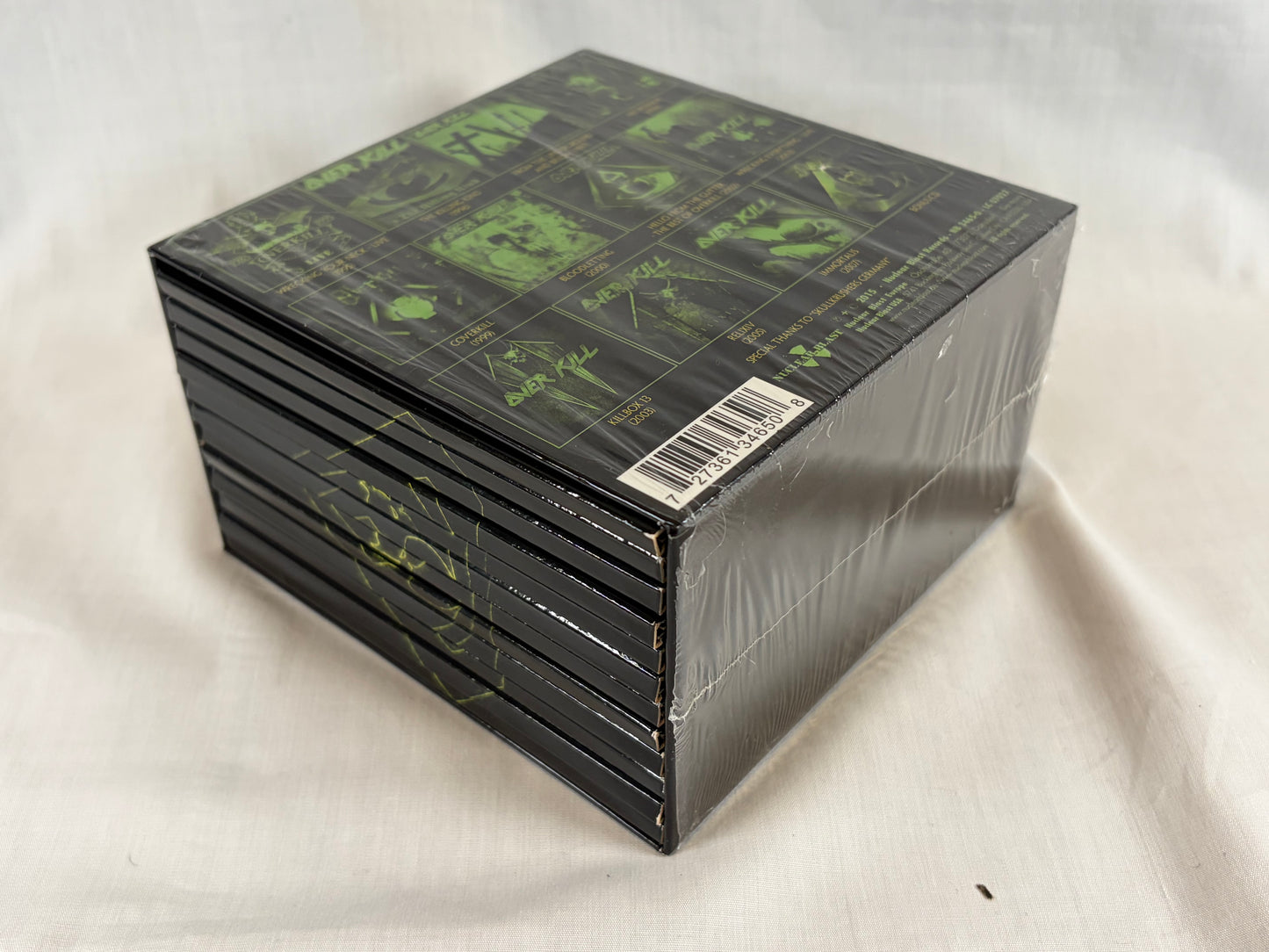 OVERKILL HISTORIKILL 1995-2007 14CD Box Set Nuclear Blast 2015 Thrash Metal Collection