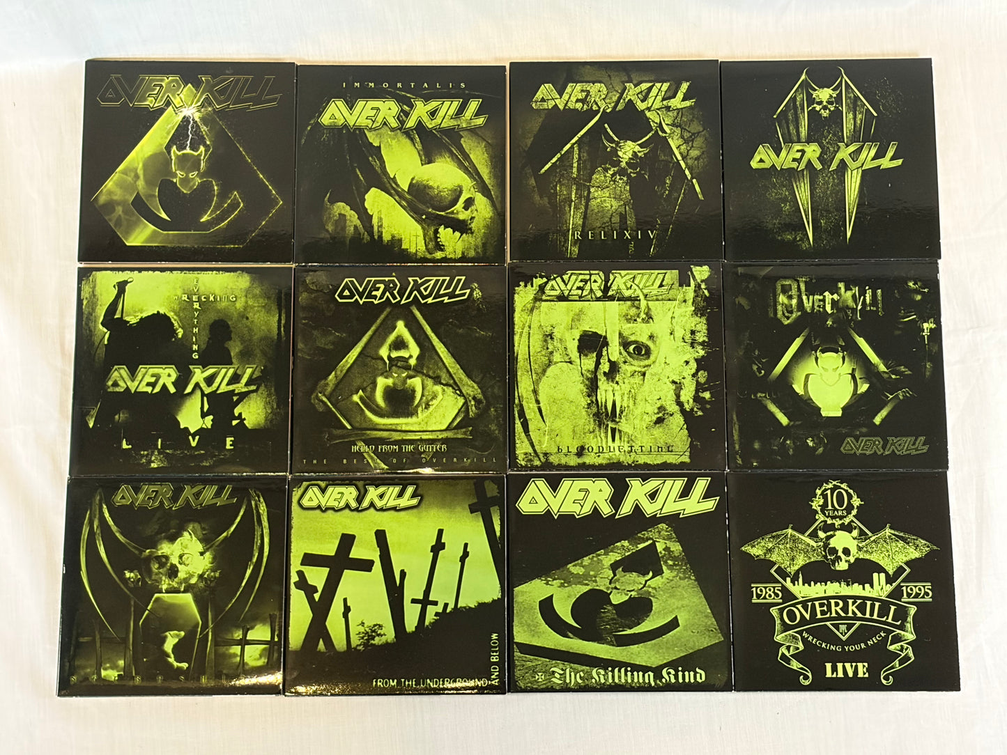 OVERKILL HISTORIKILL 1995-2007 14CD Box Set Nuclear Blast 2015 Thrash Metal Collection