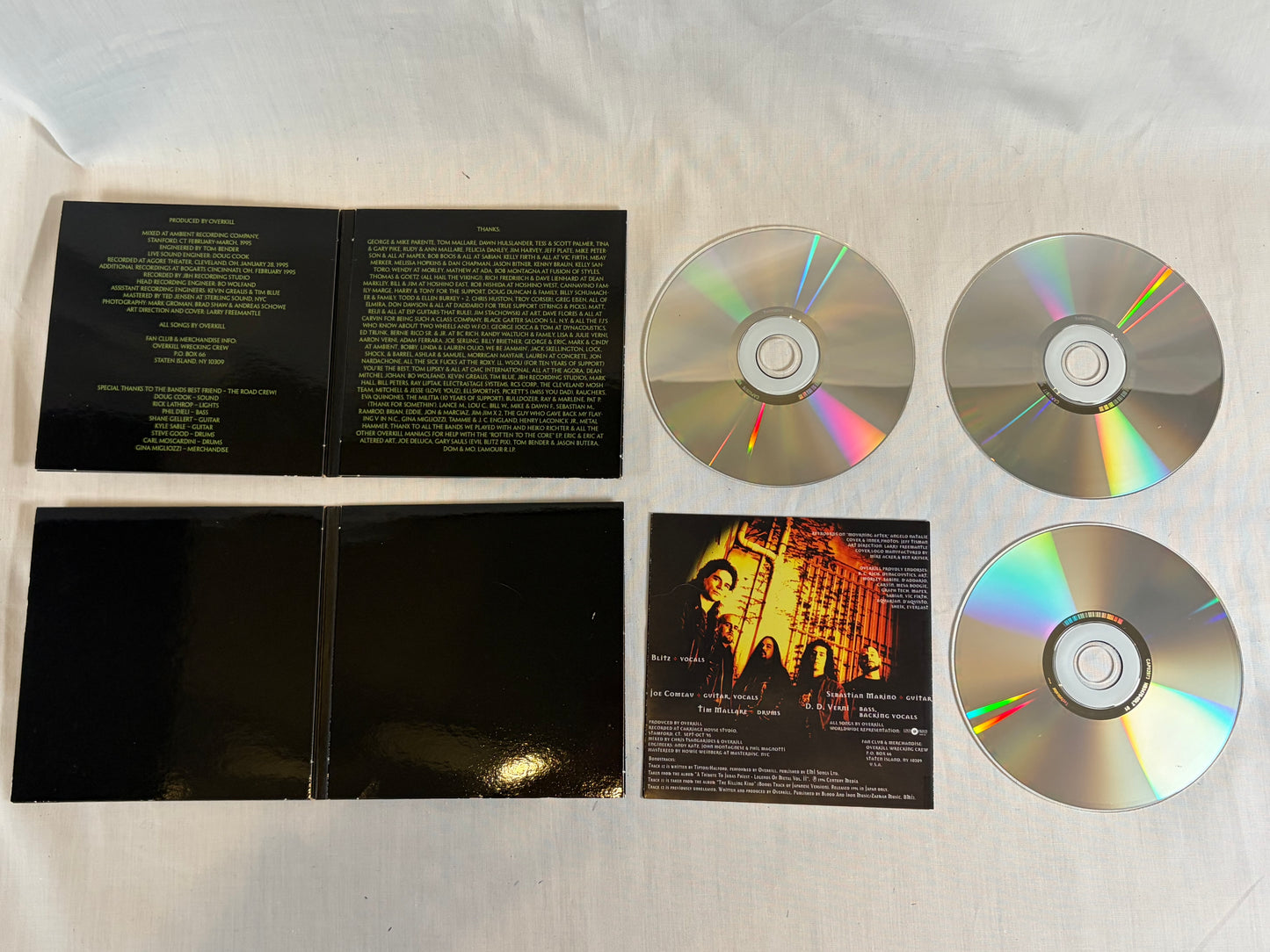 OVERKILL HISTORIKILL 1995-2007 14CD Box Set Nuclear Blast 2015 Thrash Metal Collection