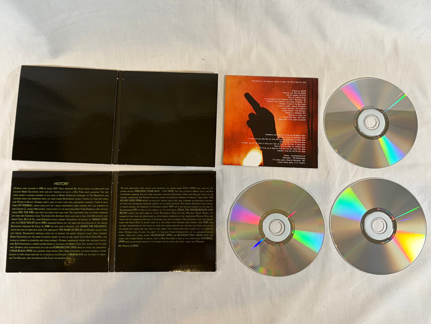 OVERKILL HISTORIKILL 1995-2007 14CD Box Set Nuclear Blast 2015 Thrash Metal Collection