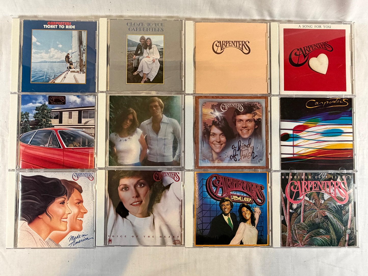 Carpenters Collection 12CD Japan Box Set D300Y3243 Limited Edition A&M Pony Canyon 1989 Original